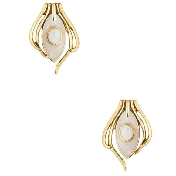 house of harlow // clip-on evil eye earrings - Picture 2 of 6